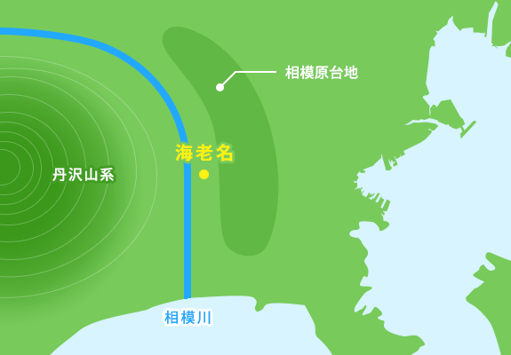 段丘都市の説明図